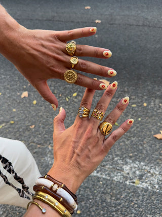 Anillo triple rocoso