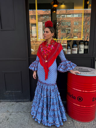Traje flamenca Sur lunares