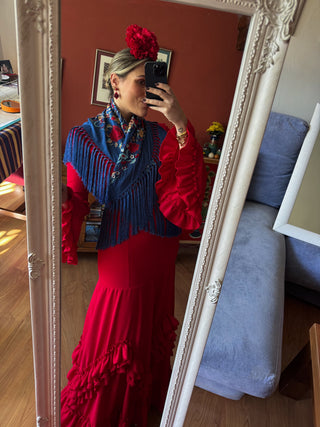 Traje flamenca Estrella