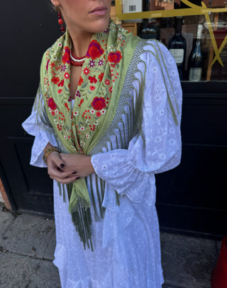 Traje flamenca villamanrique