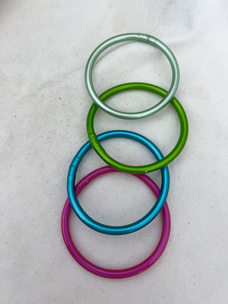 Pack pulseras pan de oro  colores
