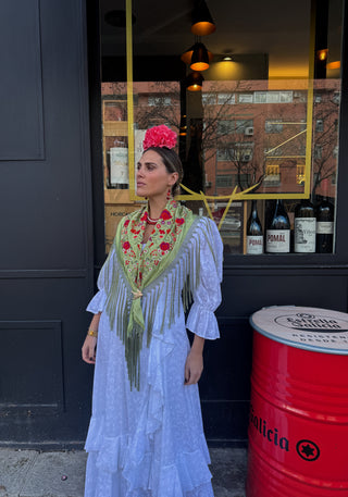 Traje flamenca villamanrique