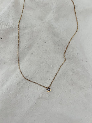 Cadenita cuadrado diamantito