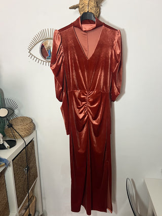 Vestido Caye teja