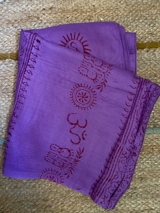 Pareo morado oscuro