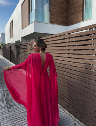 Vestido Campanilla coral