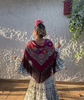 Traje de flamenca Sevilla lunares