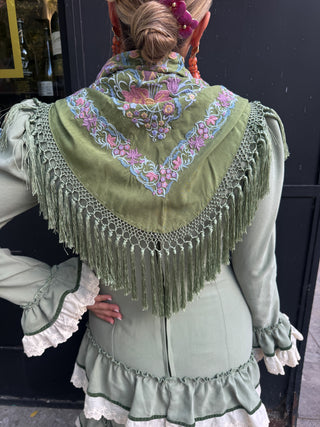 Traje de flamenca Monte verde