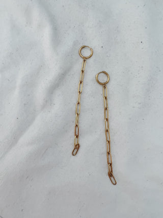 Pendientes súper cadena
