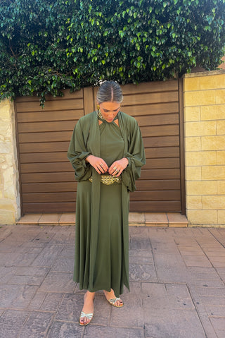 Vestido Atelier verde