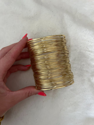 Brazalete mil mimbres súper ancho