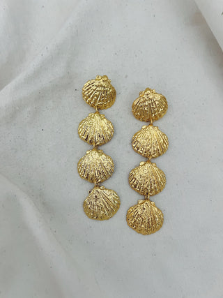 Pendientes Santiago dorados
