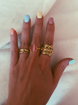 Anillo Amor rosa
