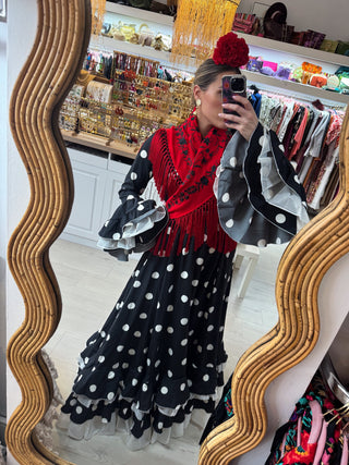 Traje flamenca Carmela lunares