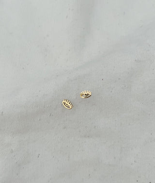 Mini pestañas oro