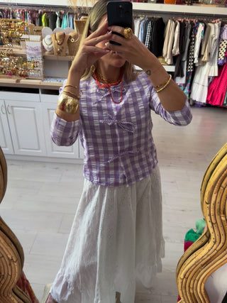 Blusa London lila