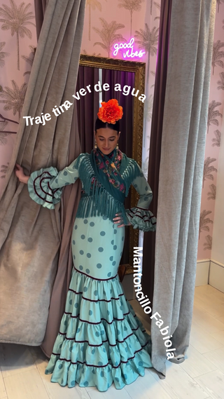 Traje flamenca Tina lunares