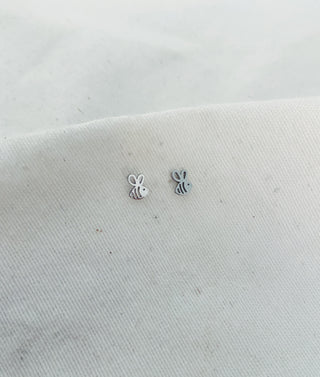 Mini abeja plata