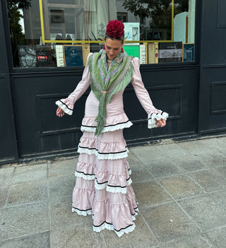 Traje de flamenca Monte rosa