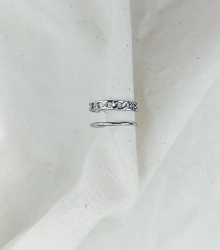 Anillo Double plata