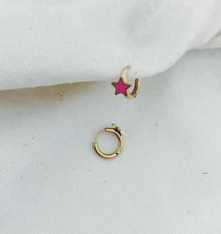 Arito mini estrella rosa