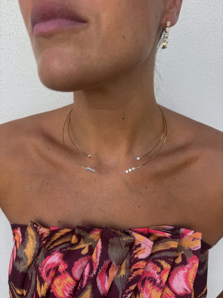 Choker Anaís dorado