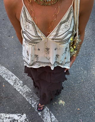 Top Aisha beige