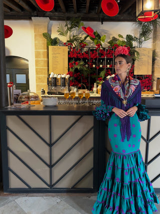 Traje flamenca Tina lunares