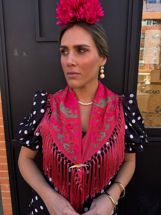 Mantoncillo Estela fresa salmón NIÑA