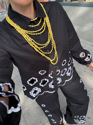 Collar maderitas