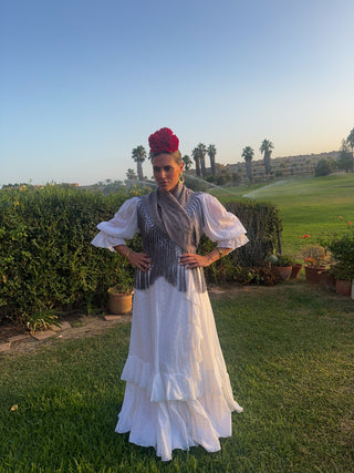 Traje flamenca villamanrique