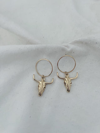 Pendientes aro búfalo