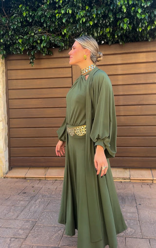 Vestido Atelier verde