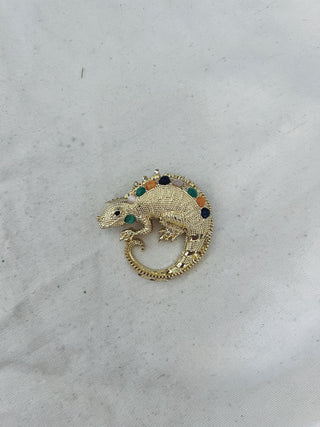 Broche camaleón