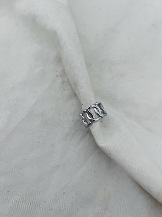 Anillo Chain básica plata