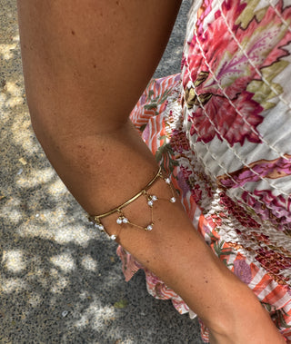 Brazalete cheriz perlas