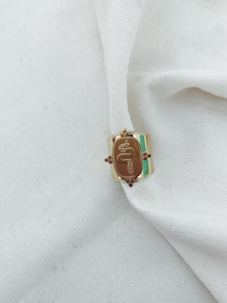 Anillo Sello serpiente
