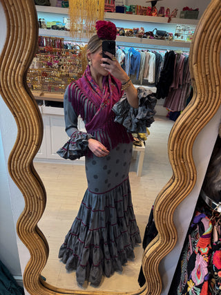 Traje flamenca Tina lunares
