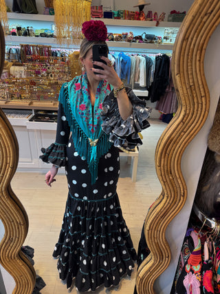 Traje flamenca Tina lunares