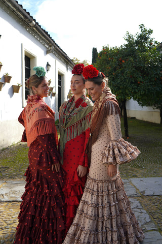 Traje flamenca Sur lunares