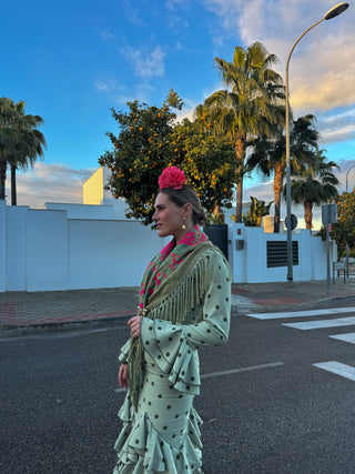 Traje flamenca Azahar