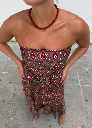 Vestido Alhelí verde