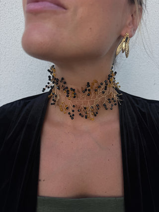 Choker Reina negro