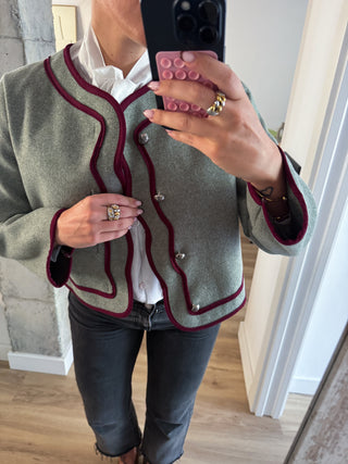 Chaqueta Prado verde
