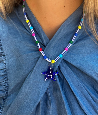 Collar estrella de mar colores