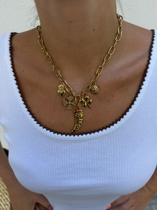 Cadena maxi charms