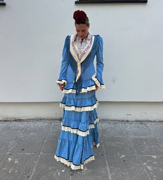 Traje de flamenca Monte celeste