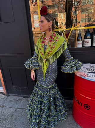 Traje flamenca Sur lunares