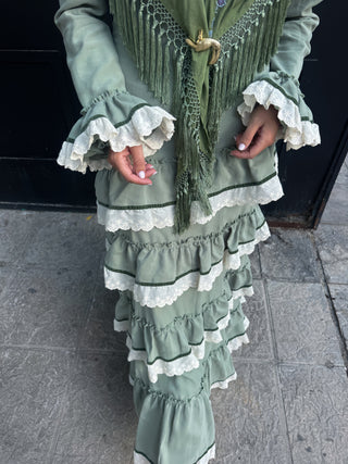Traje de flamenca Monte verde