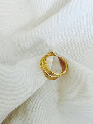 Anillo Pluma